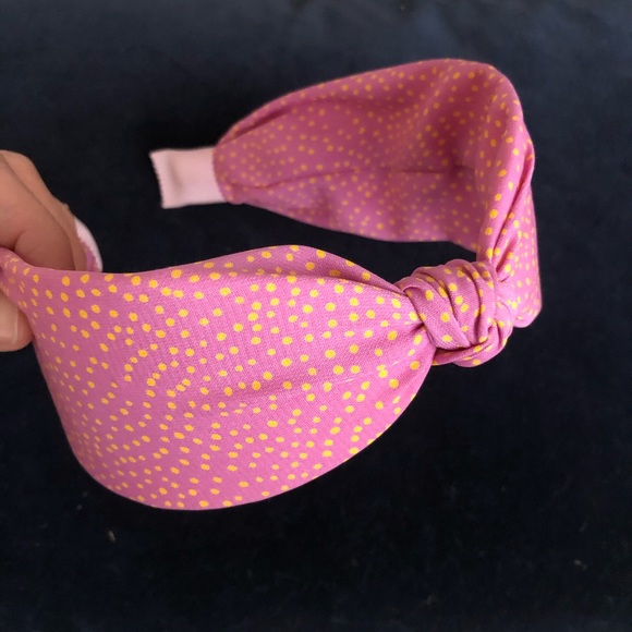 Wide Pink Headband - Picture 4 of 5